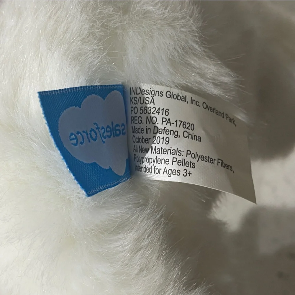 ✨2/$25✨Salesforce Astro Yeti Plush BNWT 🧸☁️❄️ - Picture 5 of 5